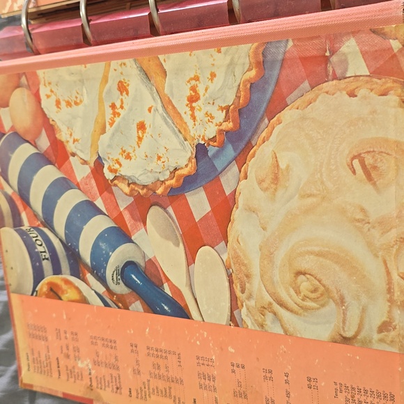 Better Homes and Gardens Vintage Orange Checkered Cook Book - Picture 4 of 7